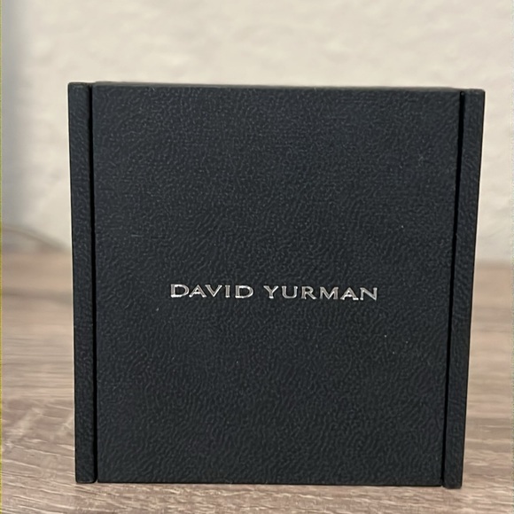 David Yurman Petite Morganite Albion Ring Sz 7.5 - Picture 5 of 6